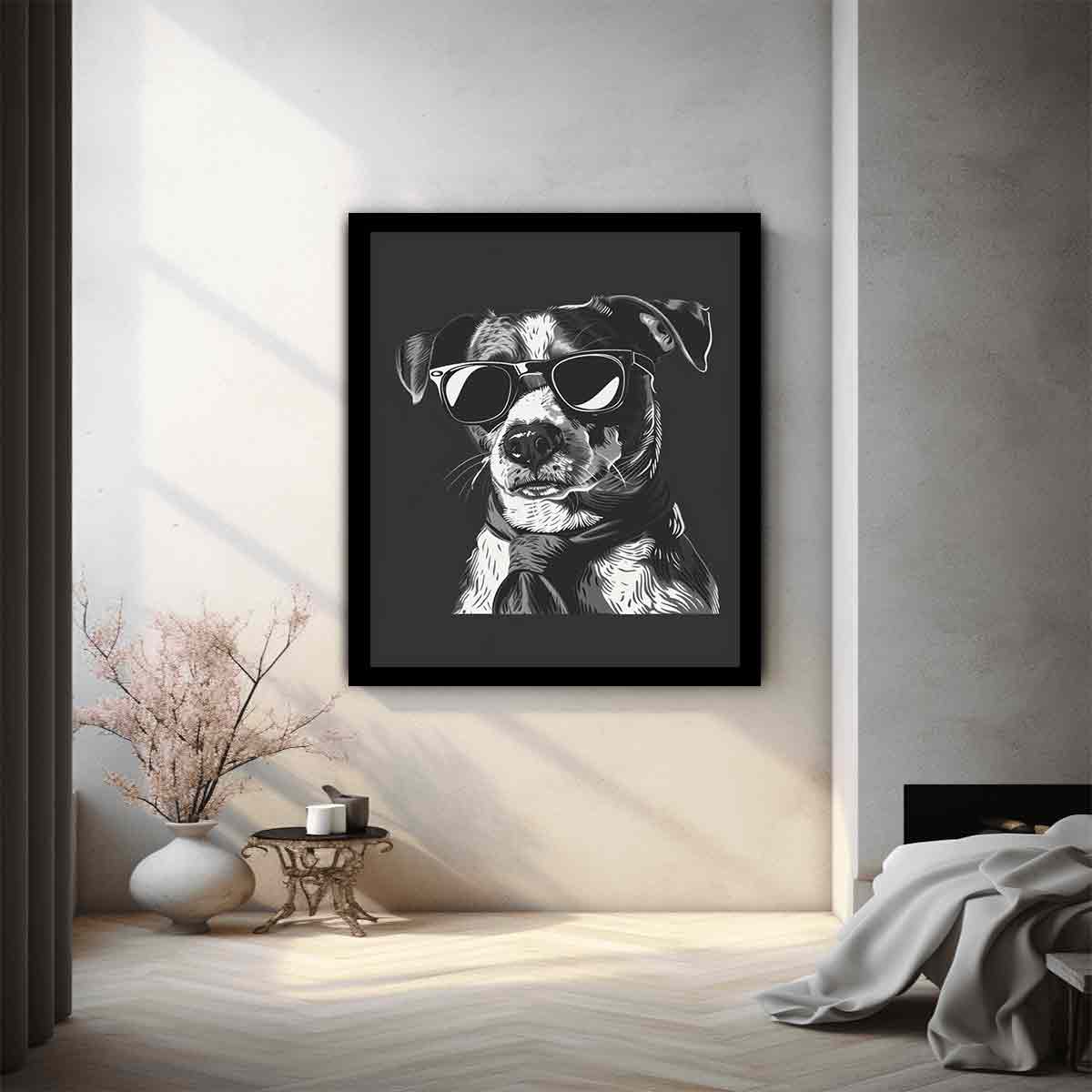 Dog    Canvas Art  Print-1