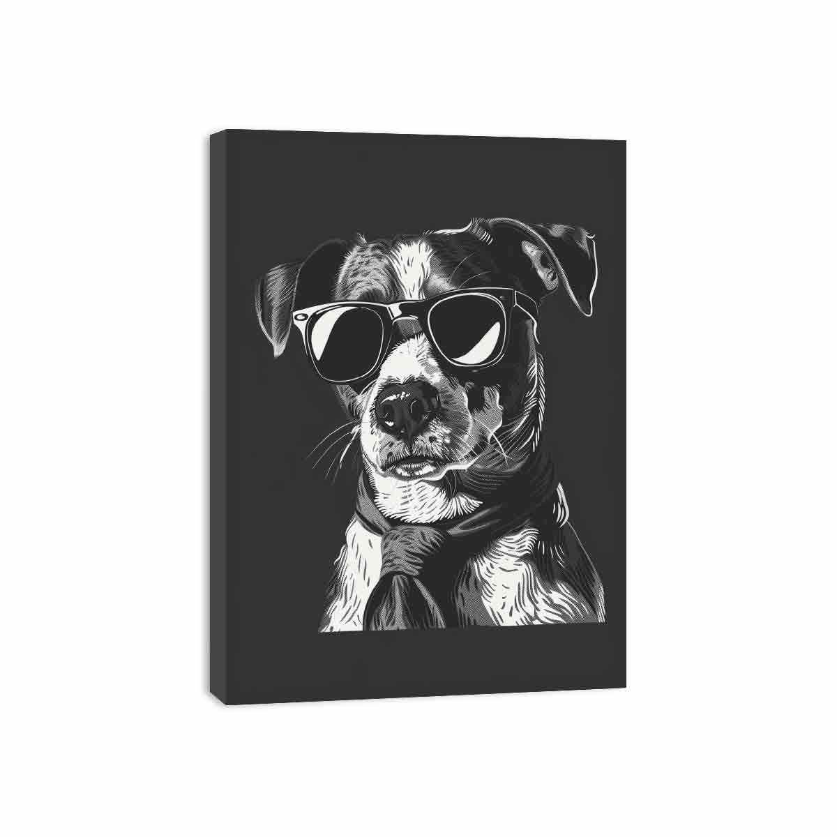 Dog    Canvas Art  Print-3