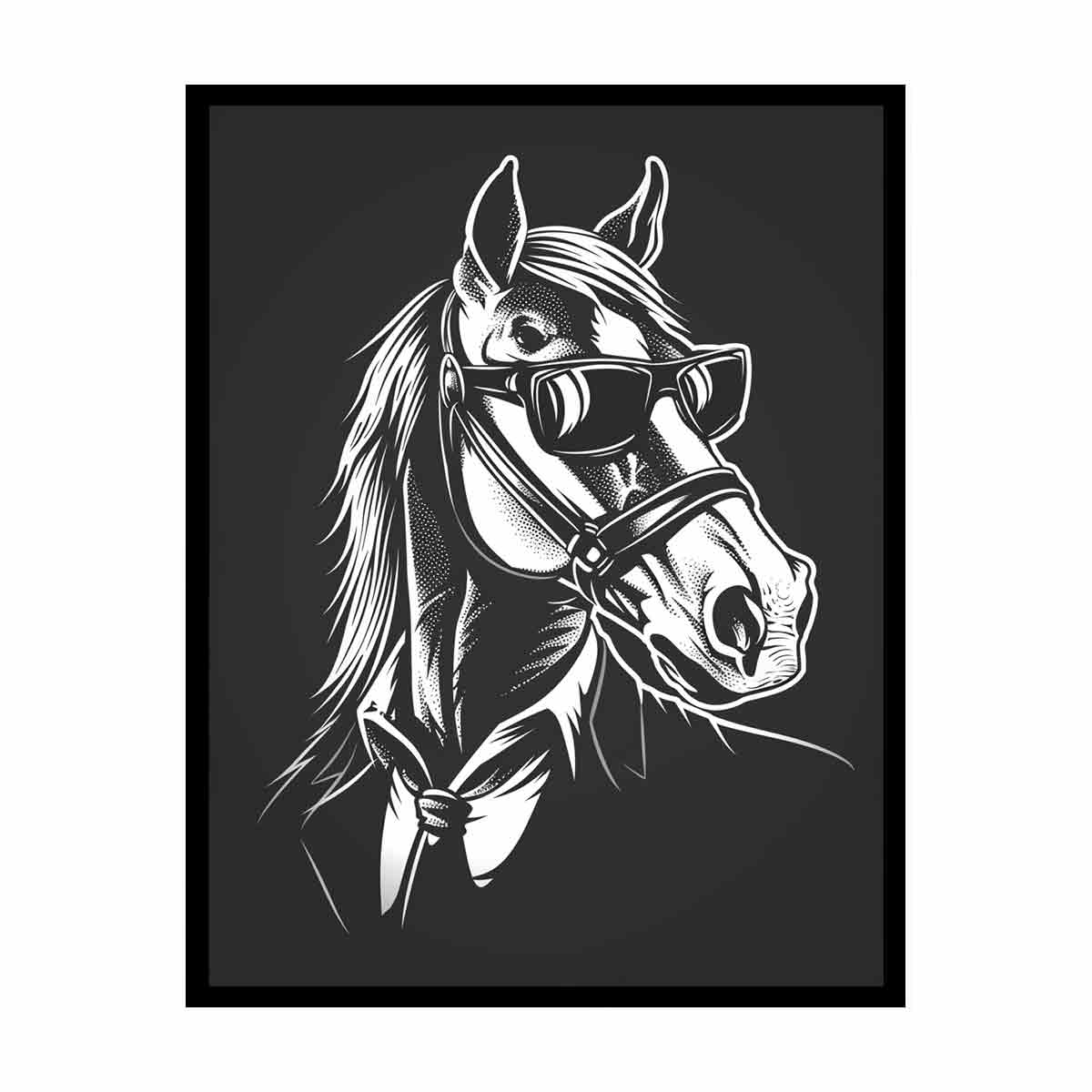 Horse  Canvas  Art Print-4