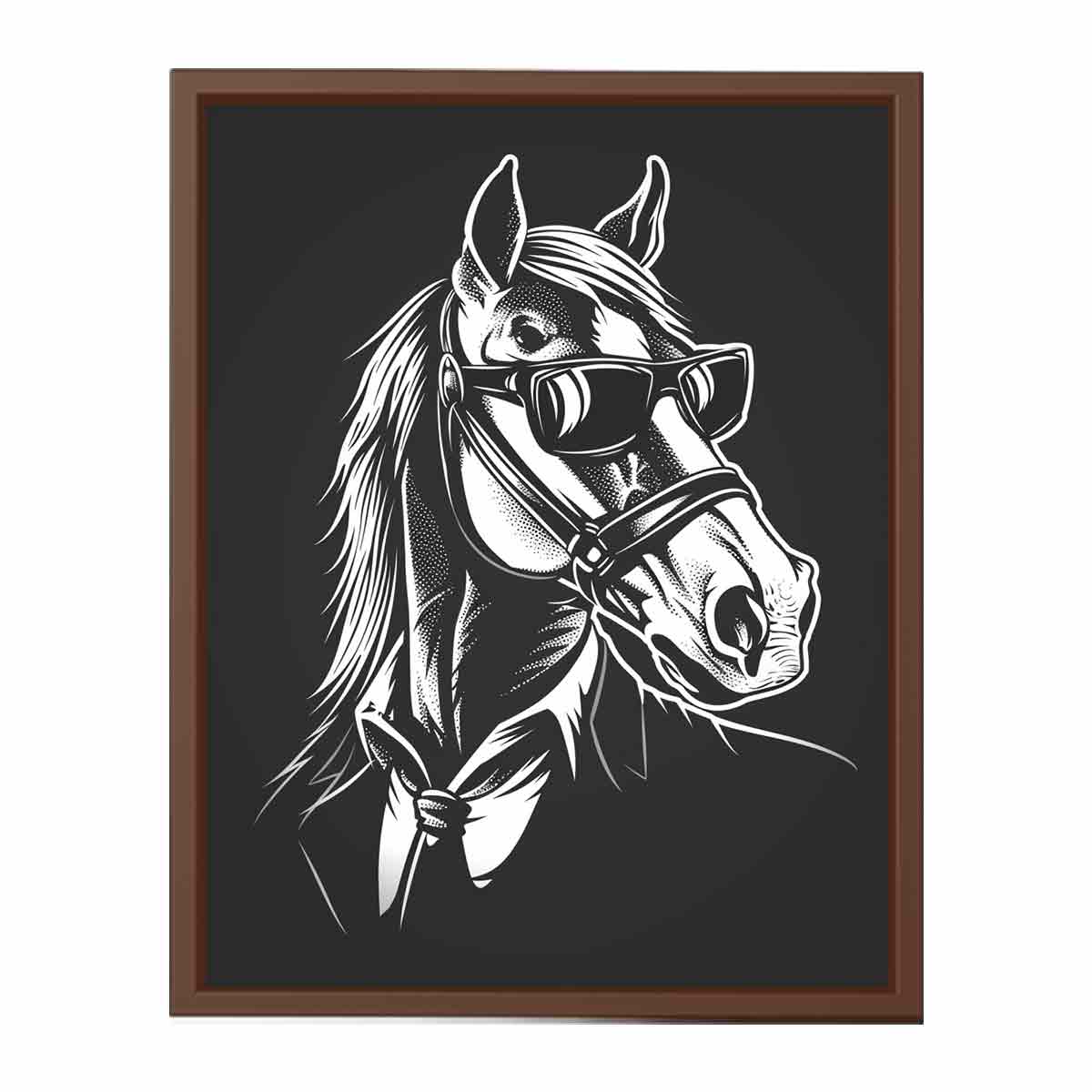 Horse  Canvas  Art Print-6