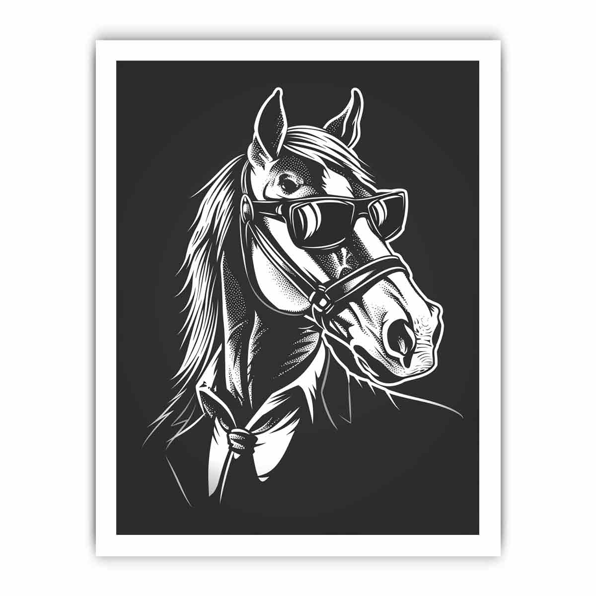 Horse  Canvas  Art Print-8