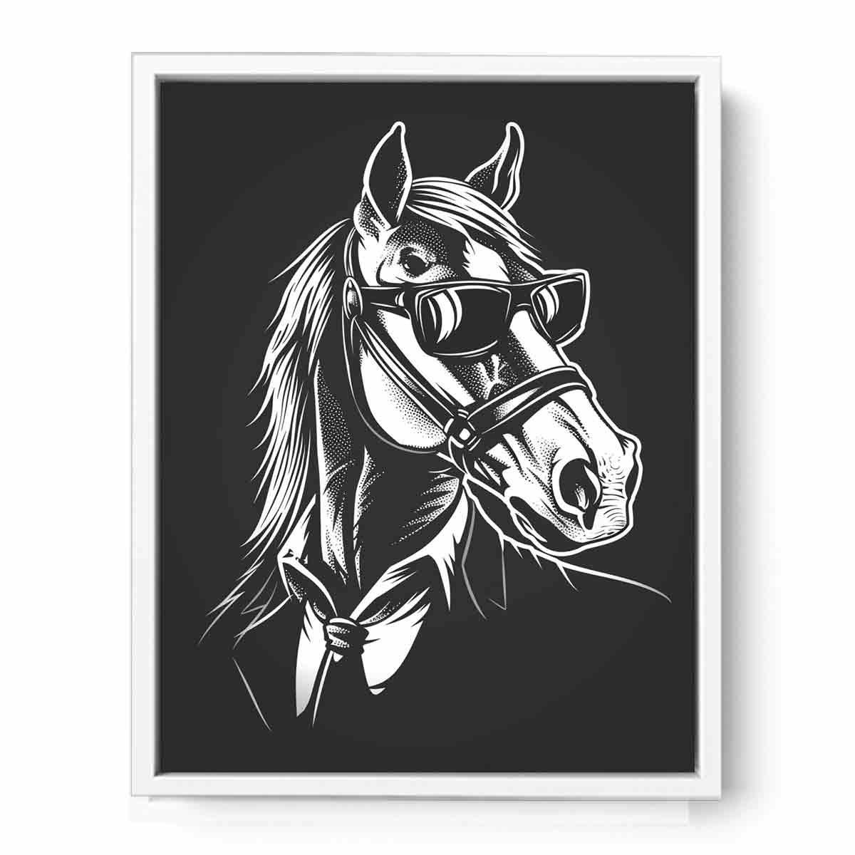 Horse  Canvas  Art Print-5