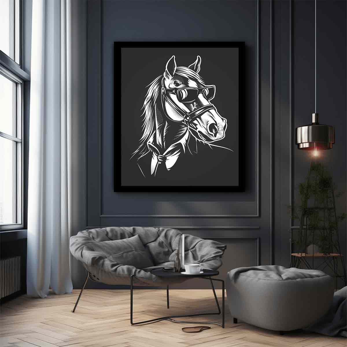 Horse  Canvas  Art Print-2