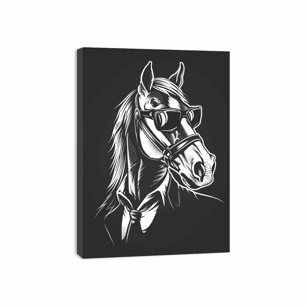 Horse  Canvas  Art Print-3