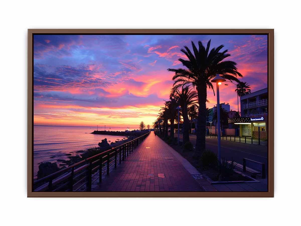 Pink  Beach  Canvas Art Print-6