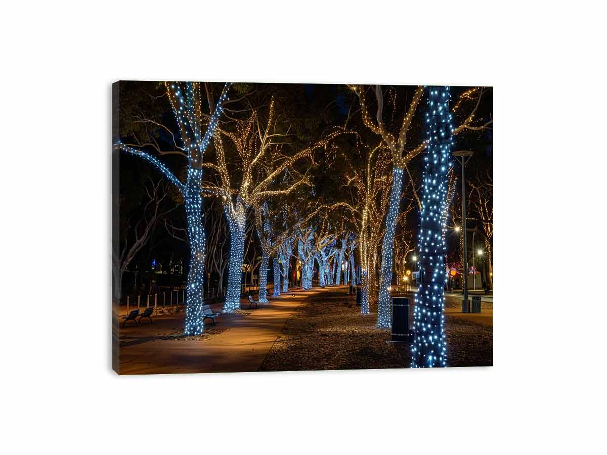 Lights  Canvas Art Print-3