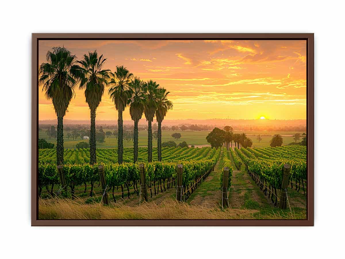 Wine Farm Canvas Art Print-6