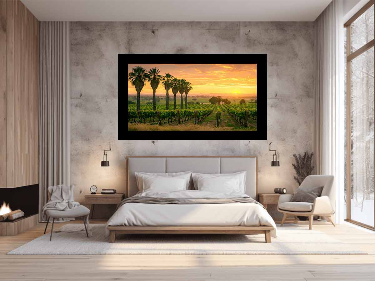 Wine Farm Canvas Art Print-1