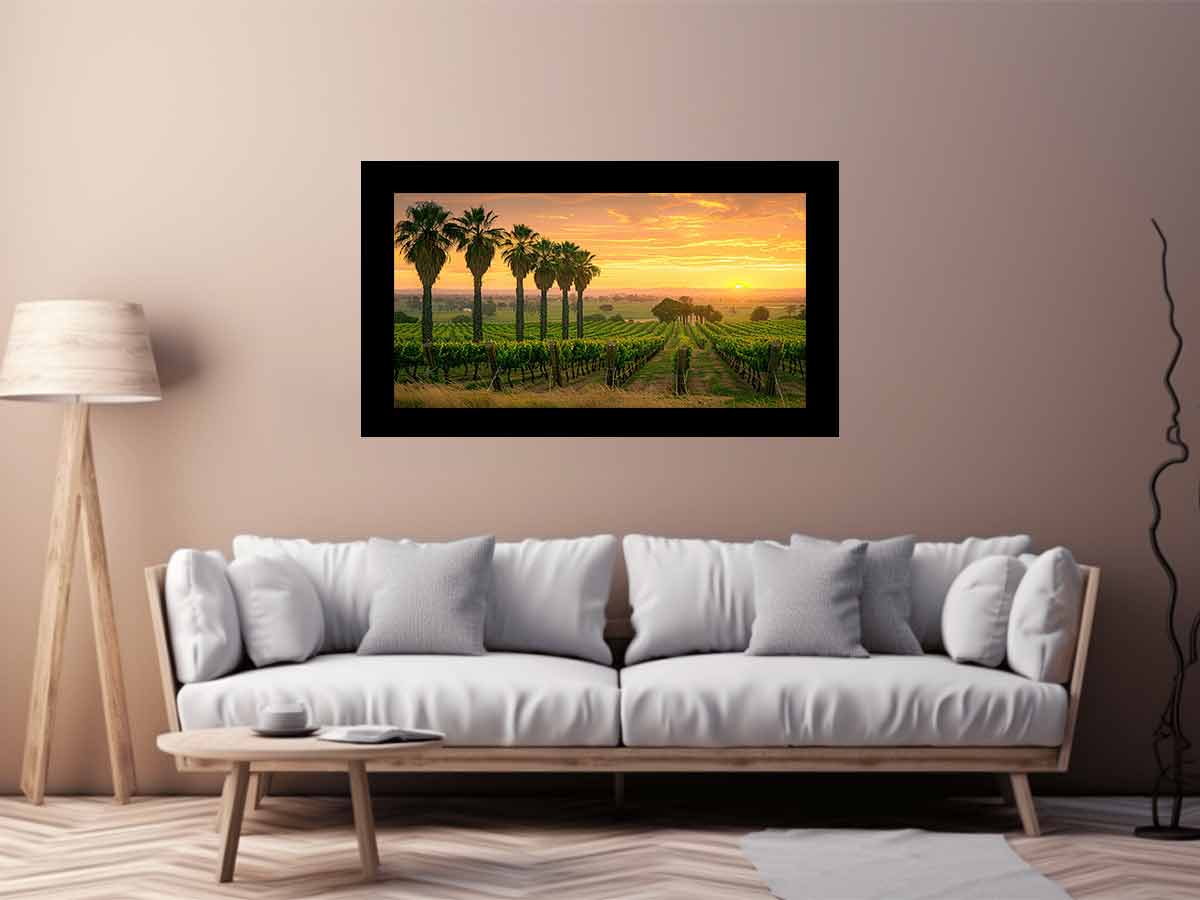 Wine Farm Canvas Art Print-2
