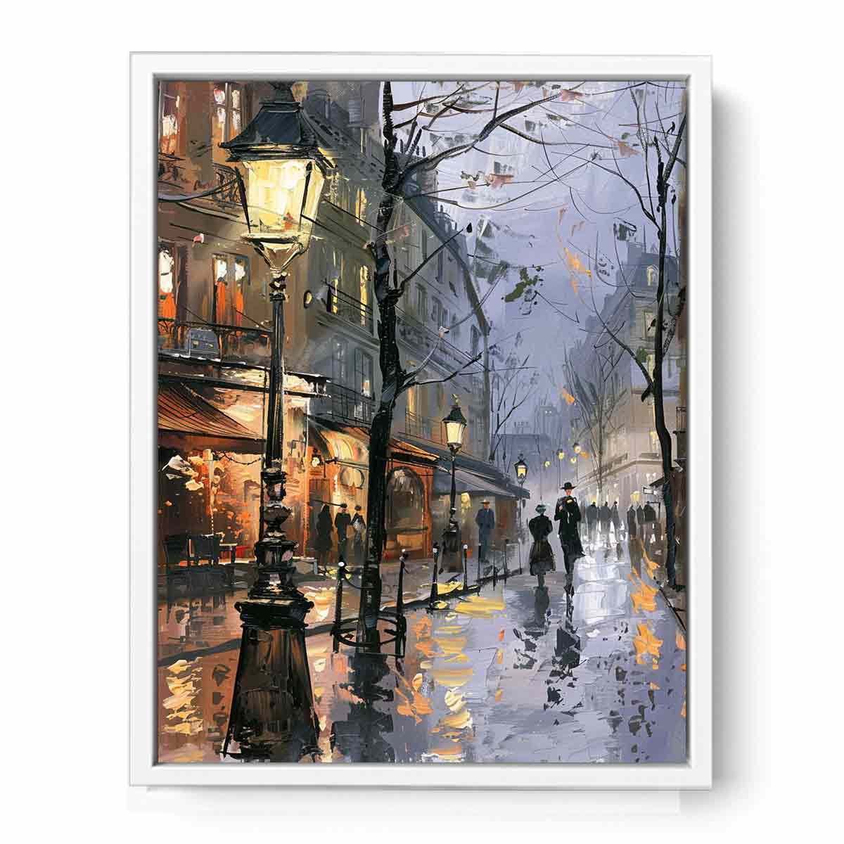Street Walk  Canvas Art Print-5