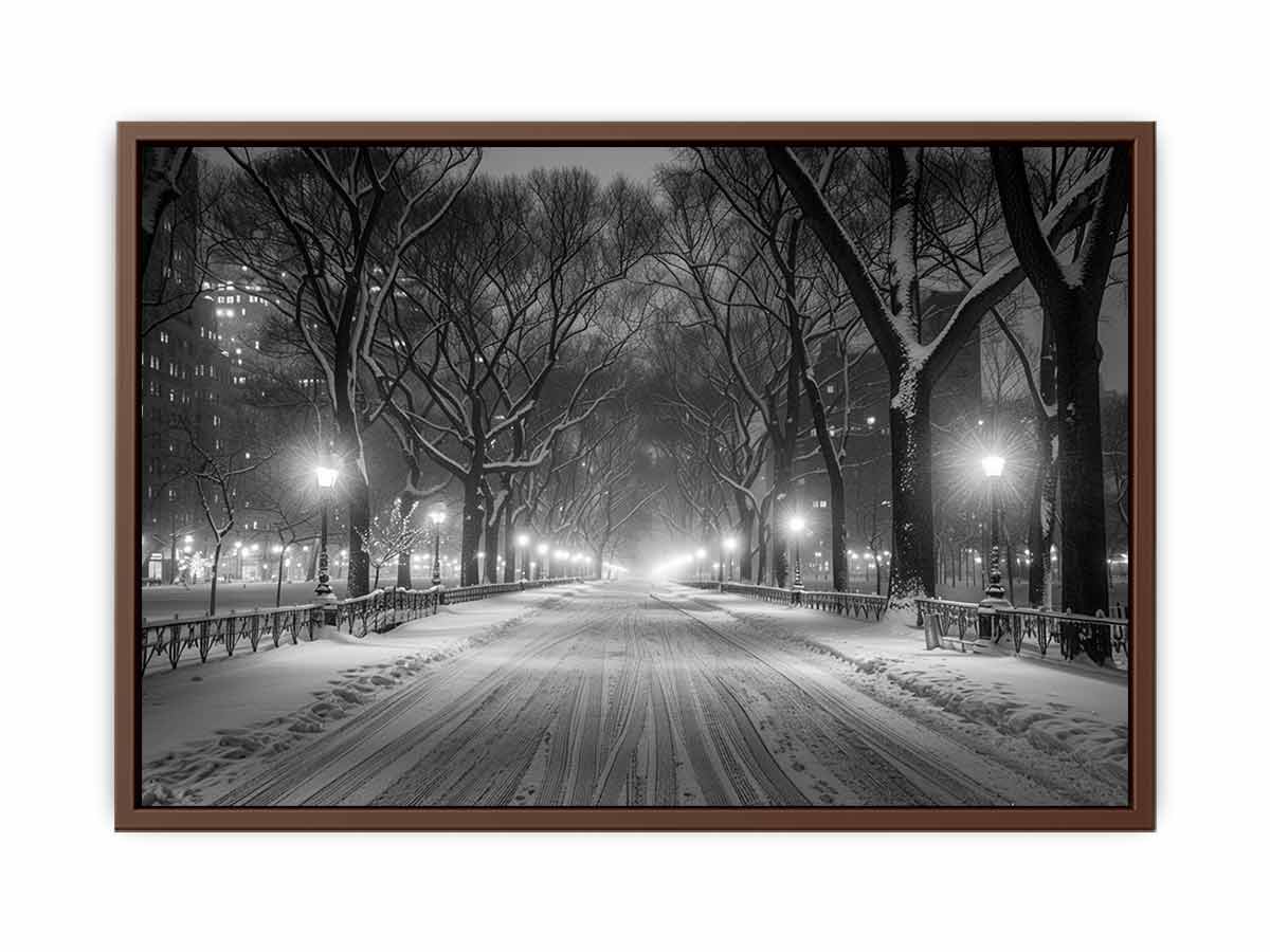 Central Park  Canvas Art Print-6