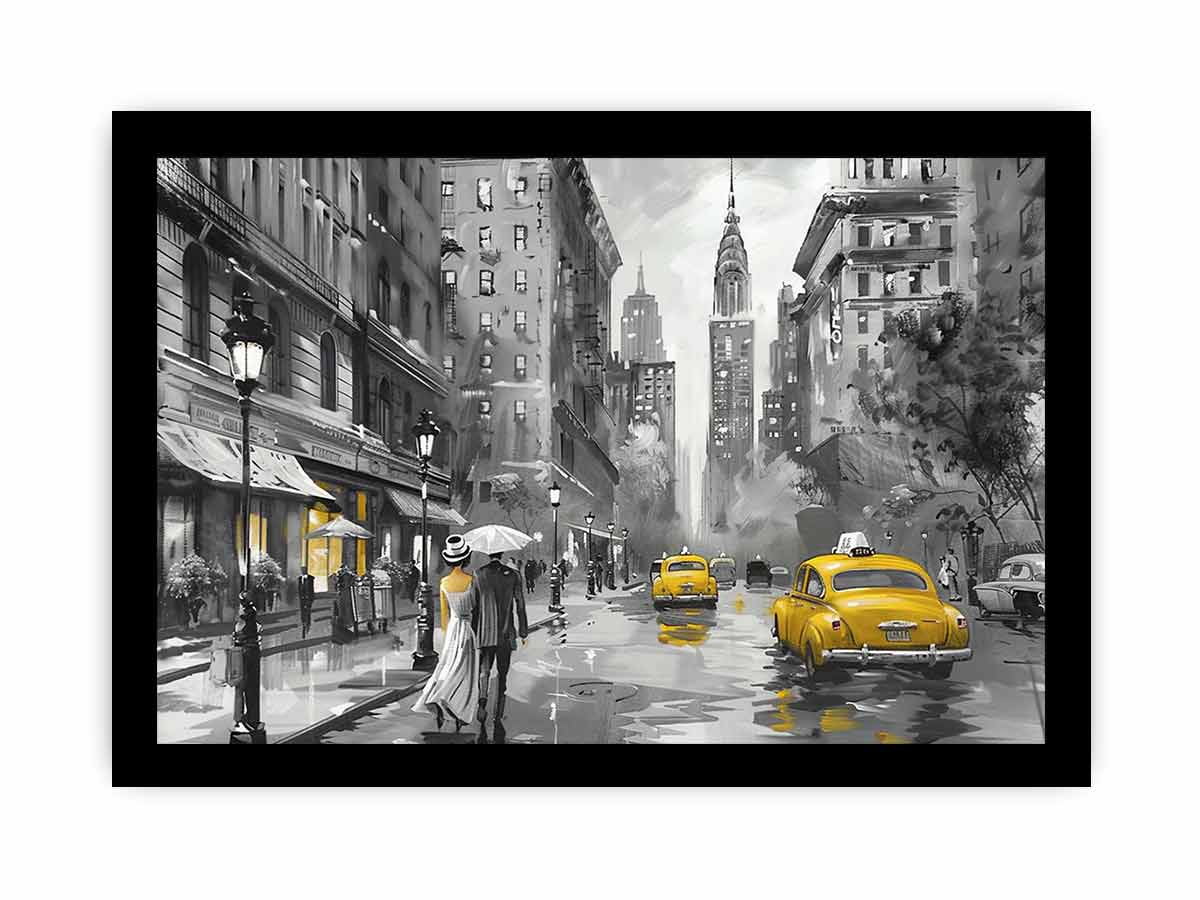 new York Street Canvas Art Print-7