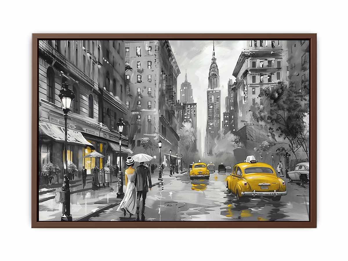 new York Street Canvas Art Print-6