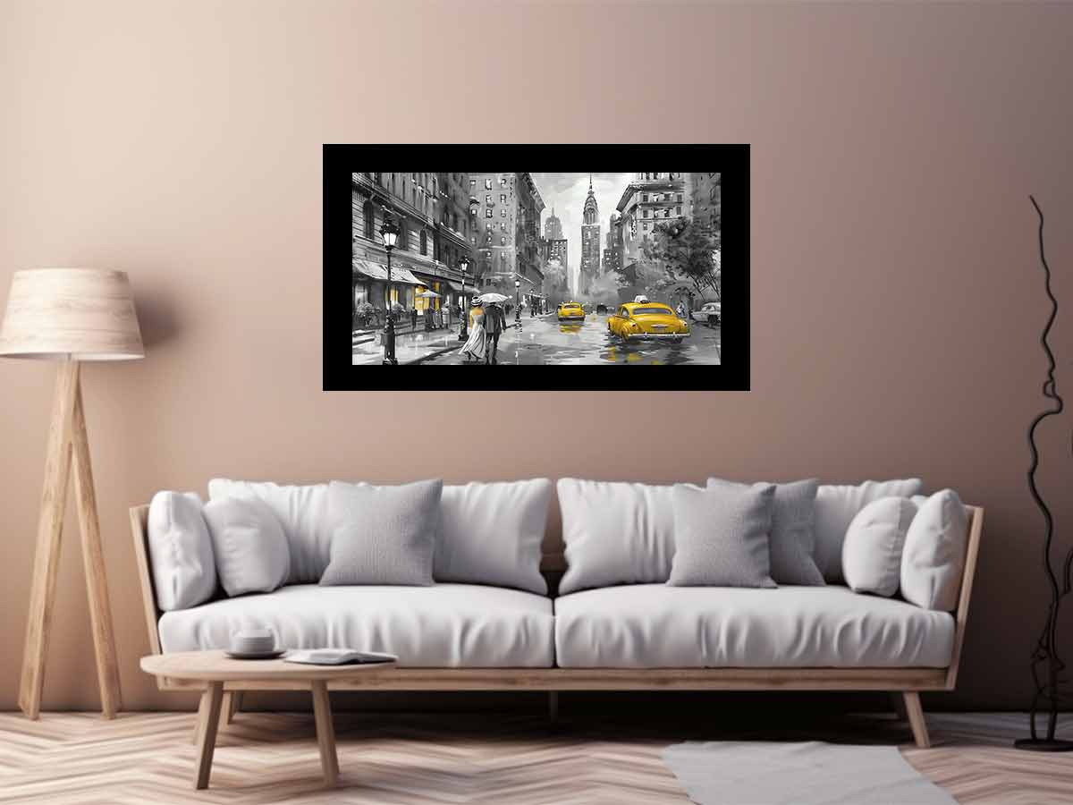 new York Street Canvas Art Print-2