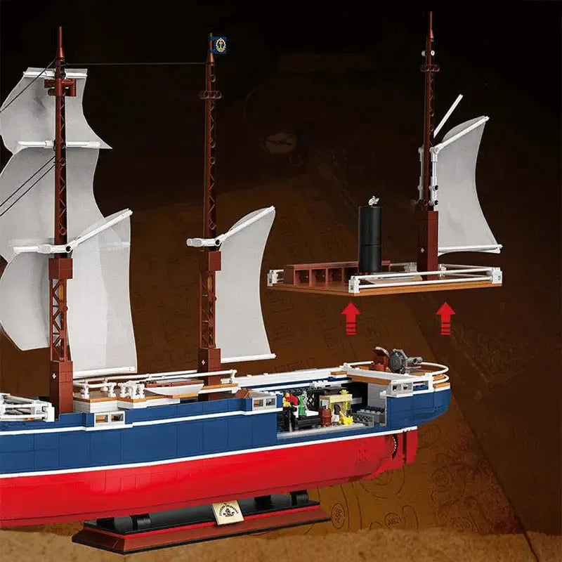 Sailing Boat 1686pcs-4