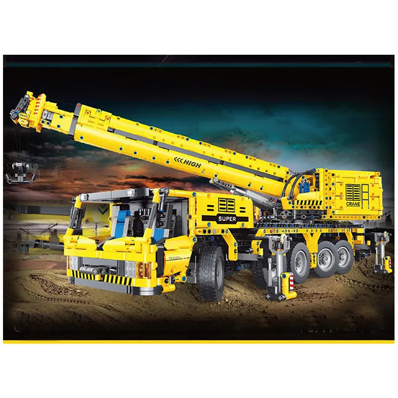 Remote Controlled Crane 3710pcs-3