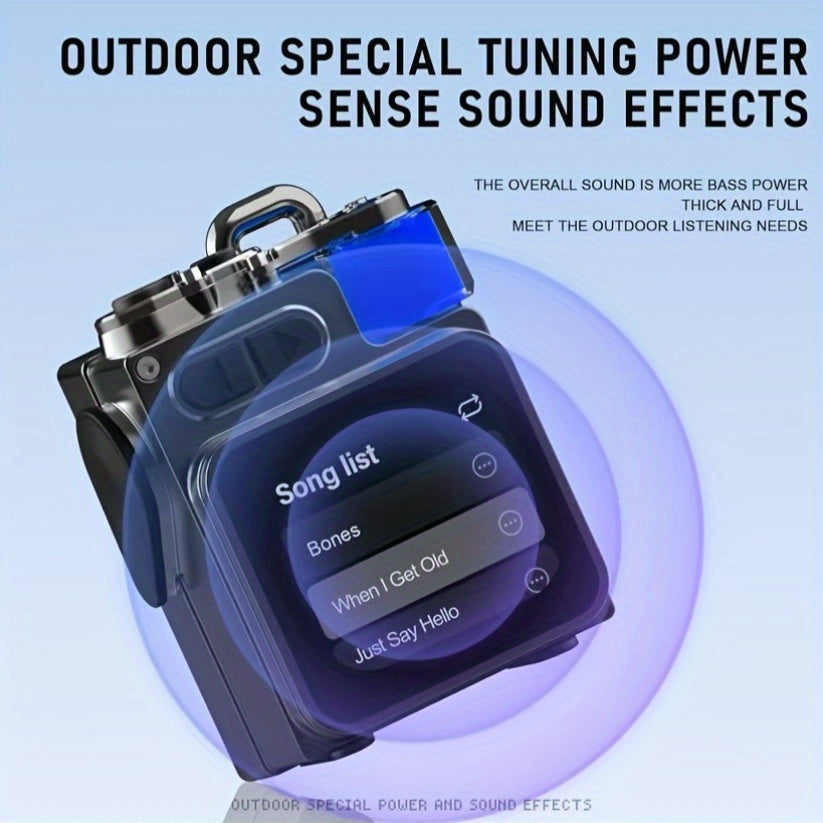 Wireless Mini BT Speaker with Touch Screen-3