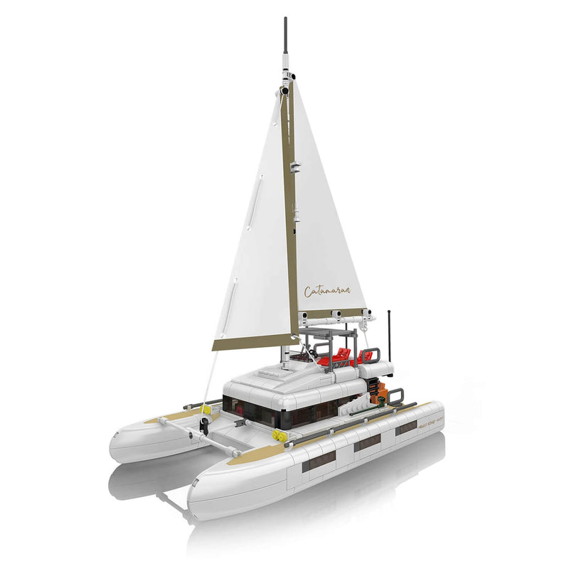 Luxury Catamaran 889Pcs-0
