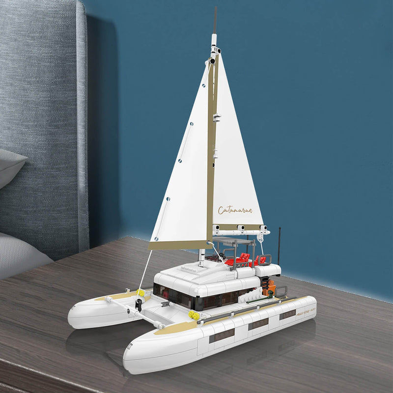 Luxury Catamaran 889Pcs-4