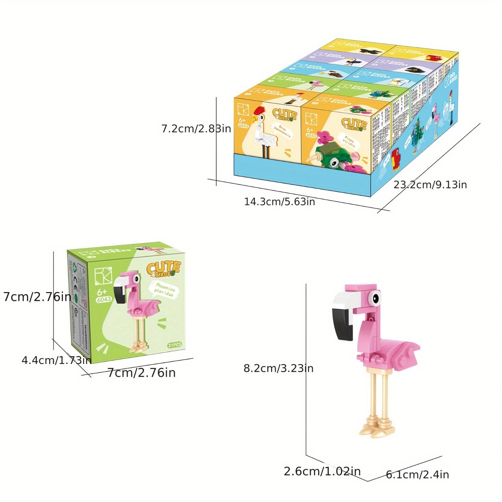 Animal Building Block Set for Kids (20pcs)-4