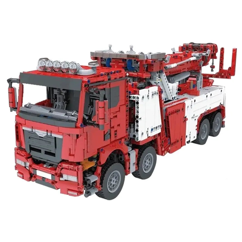 Remote Controlled Fire & Rescue Truck 4419pcs-0