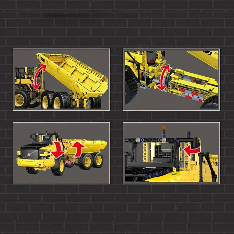 Articulated Dump Truck 1887pcs-3