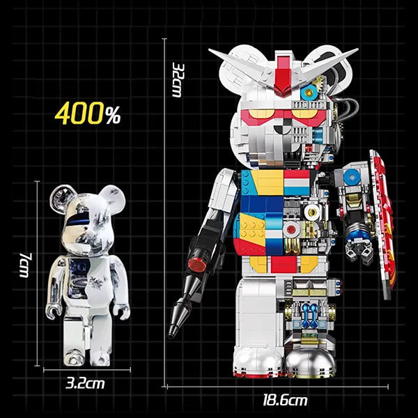 BearBlock #FightBot 400% 1680pcs-1