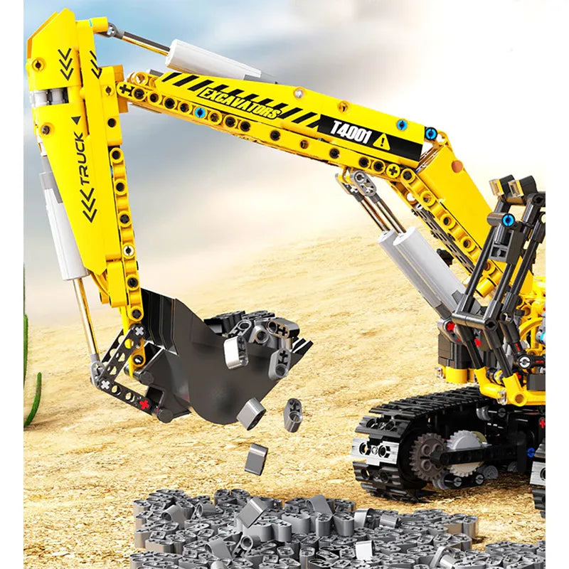 Remote Controlled Excavator 2067pcs-4