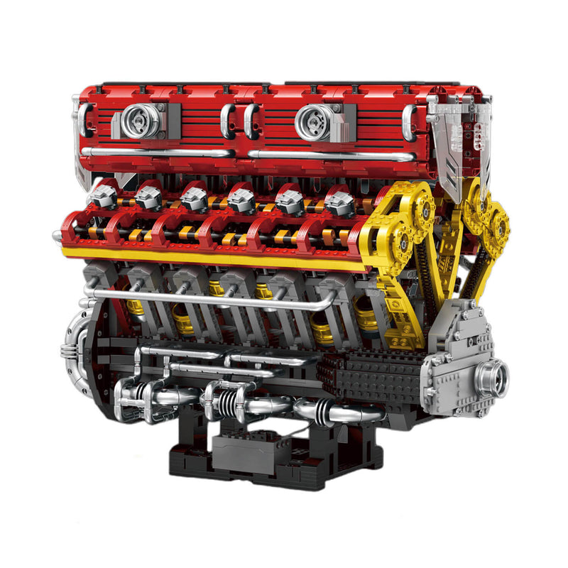 The Ultimate Italian Supercar V12 Engine 4718Pcs-0