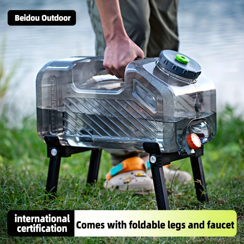 Outdoor Water Storage Bucket with Faucet-1