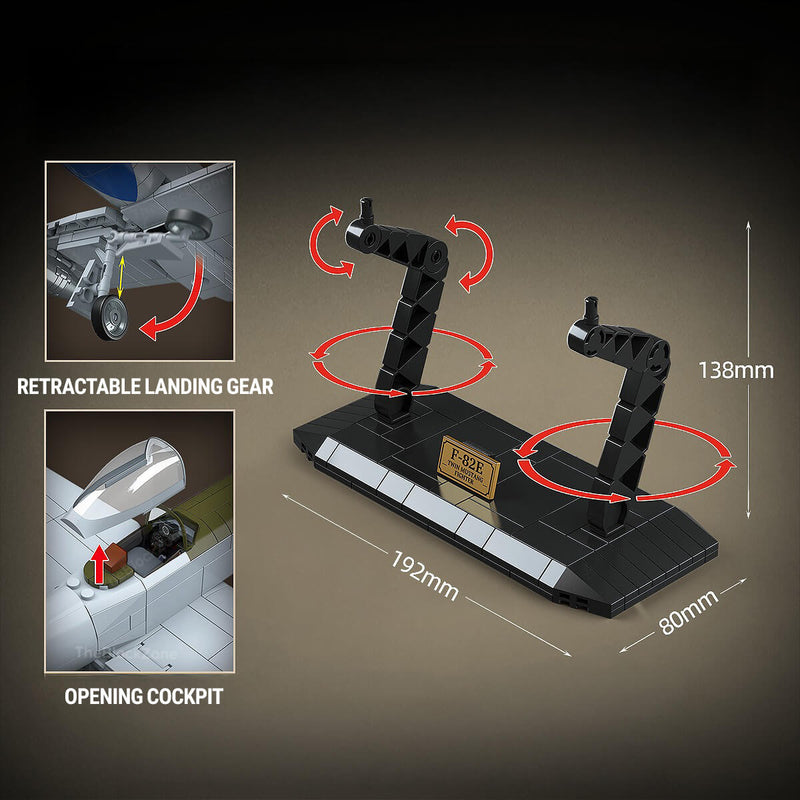 North American F-82 Twin Mustang 1106PCS-4