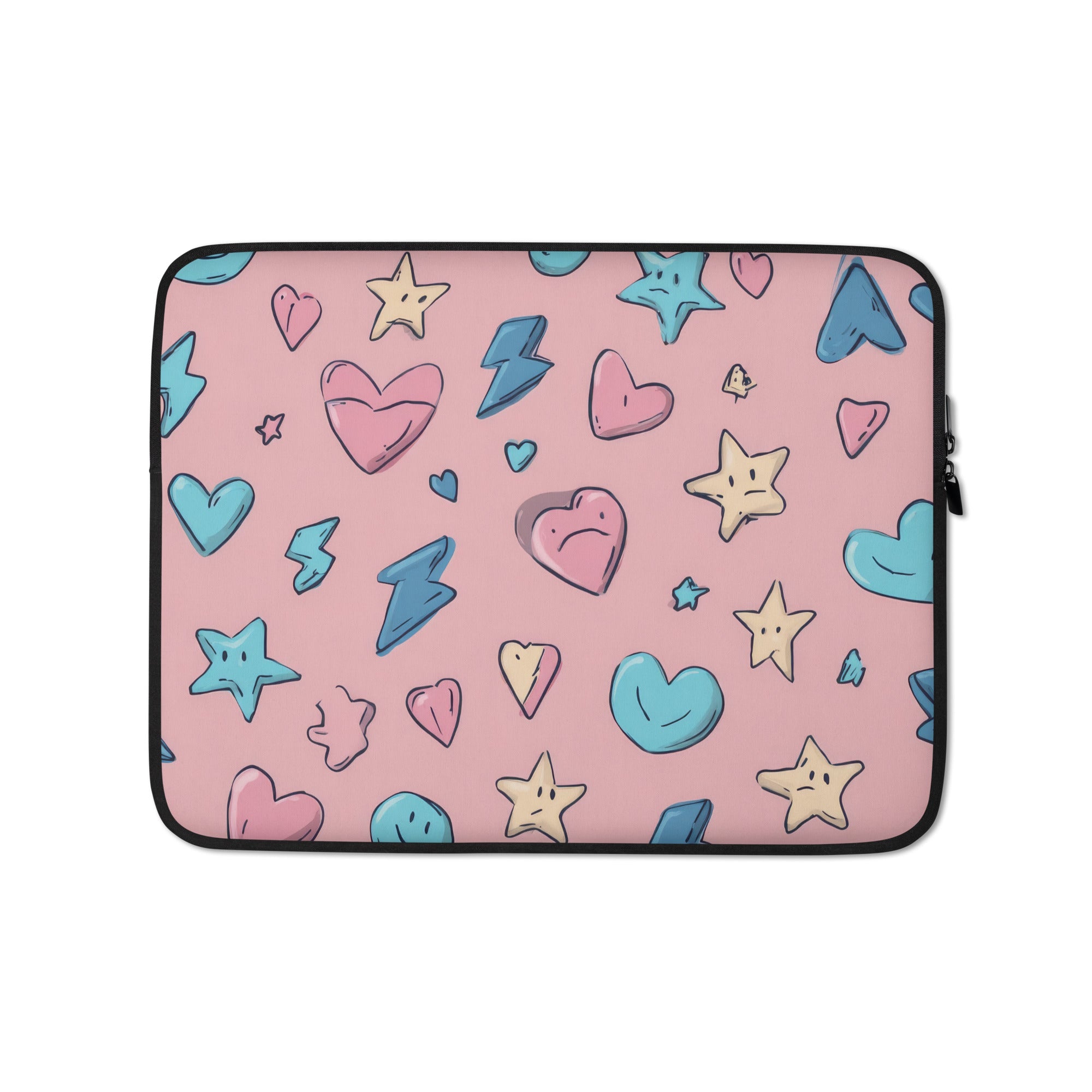 Pink Sparkle Laptop Sleeve-0