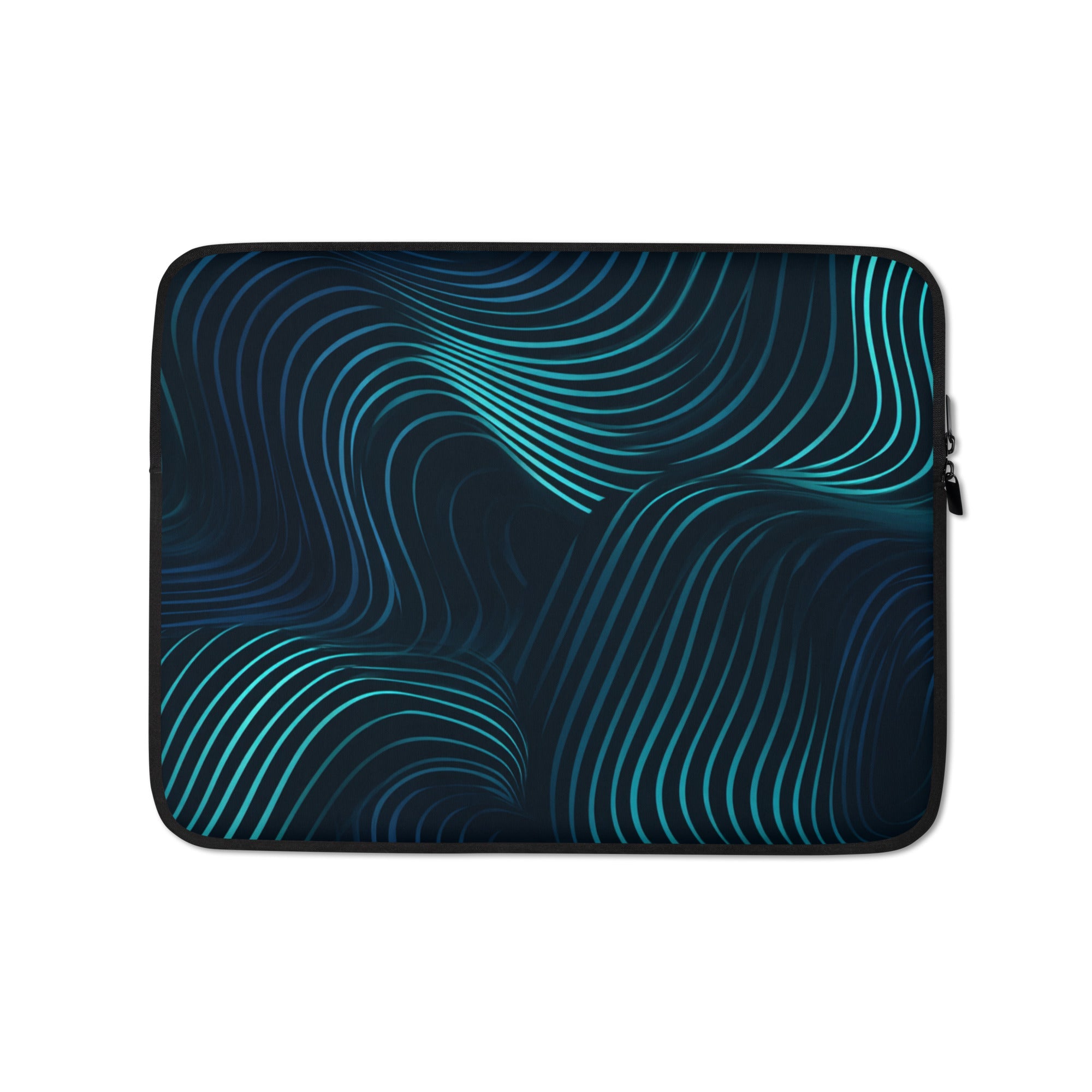 Wave Motion Laptop Sleeve-0