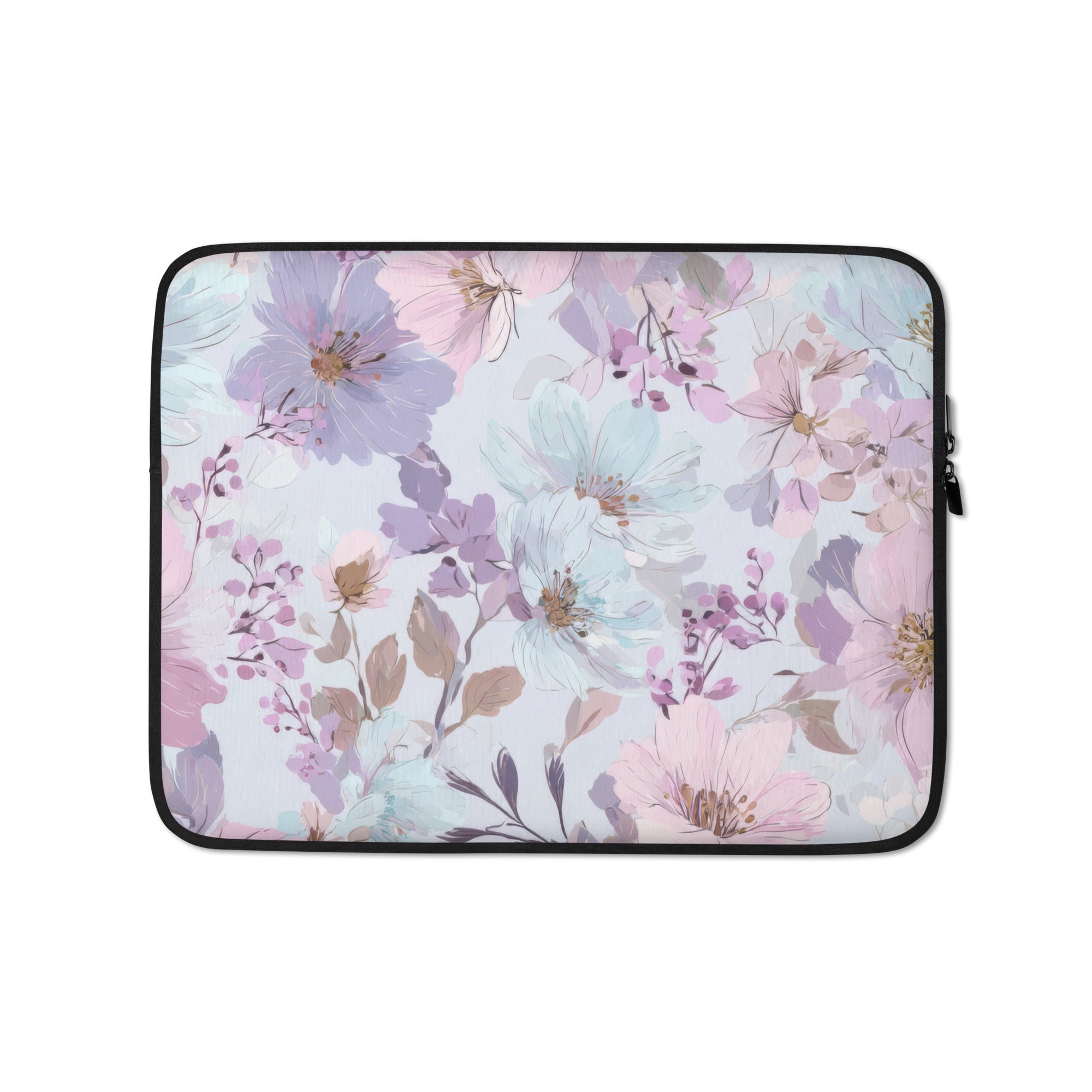 Pastel Petals Laptop Sleeve-0