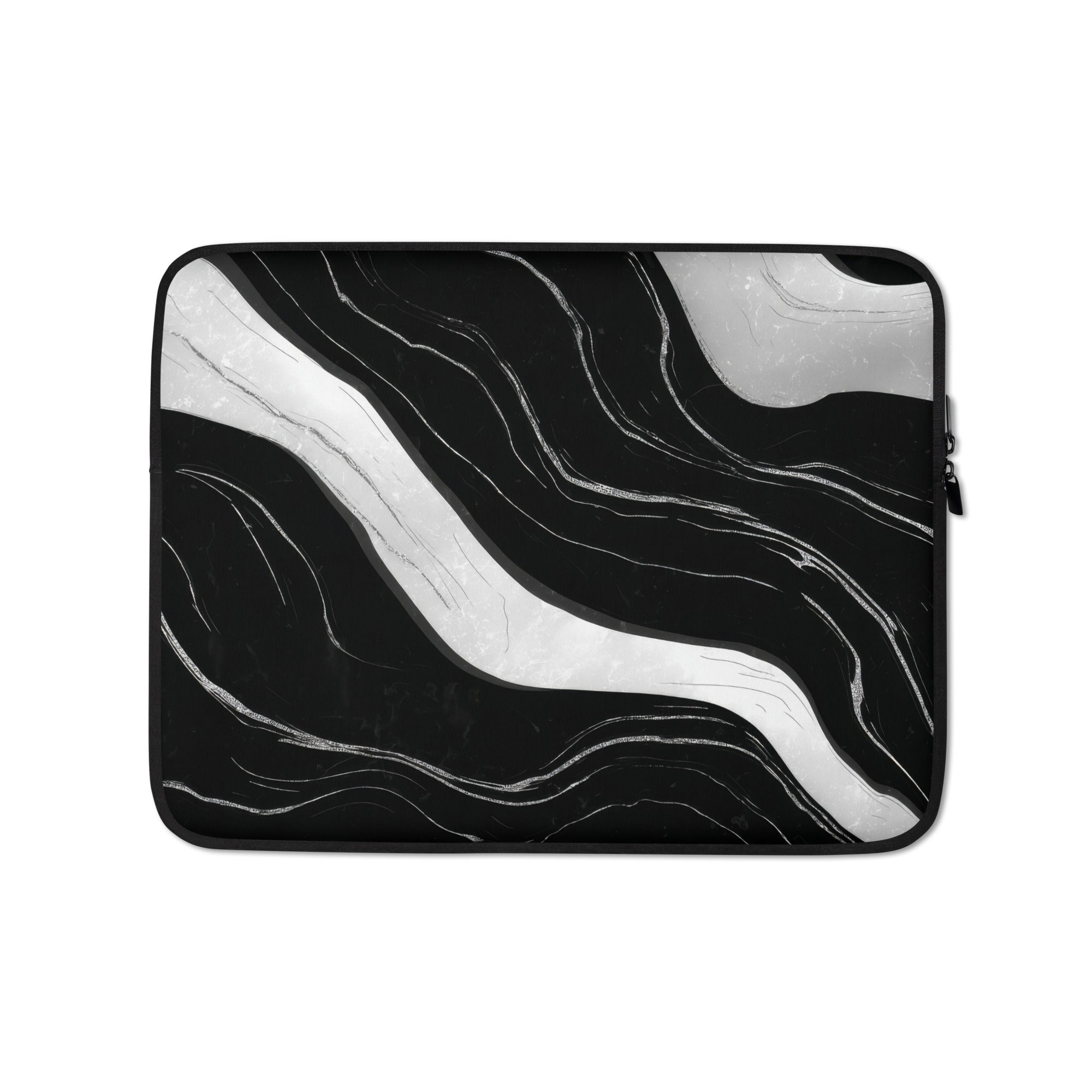 Silver Essence Laptop Sleeve-0