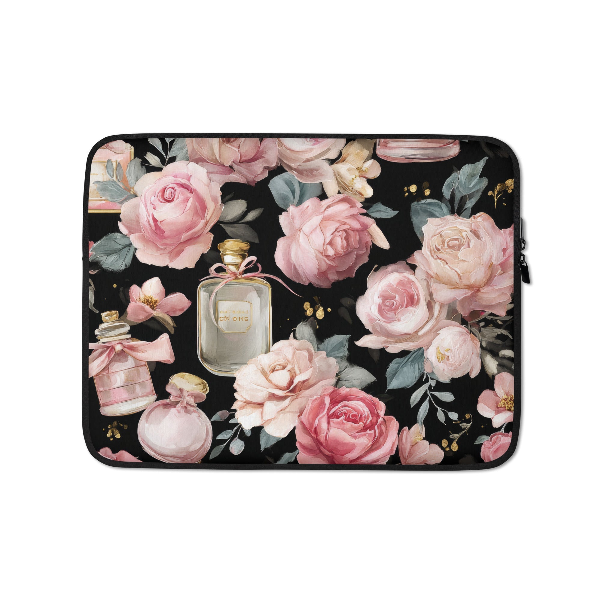 Roses et Mode Laptop Sleeve-0