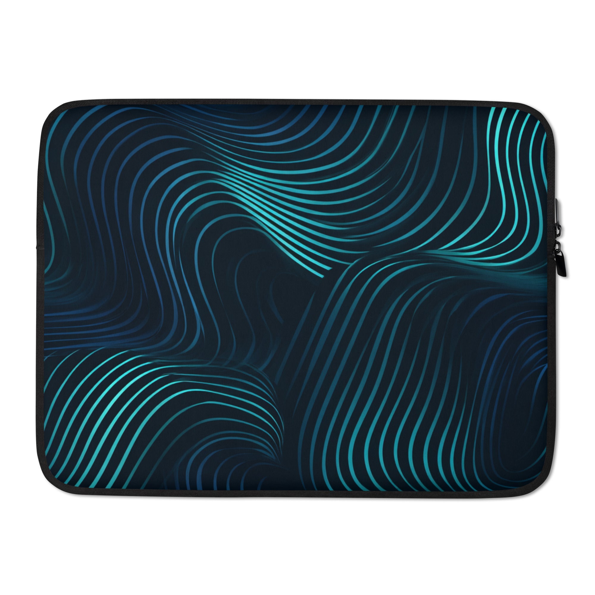 Wave Motion Laptop Sleeve-1