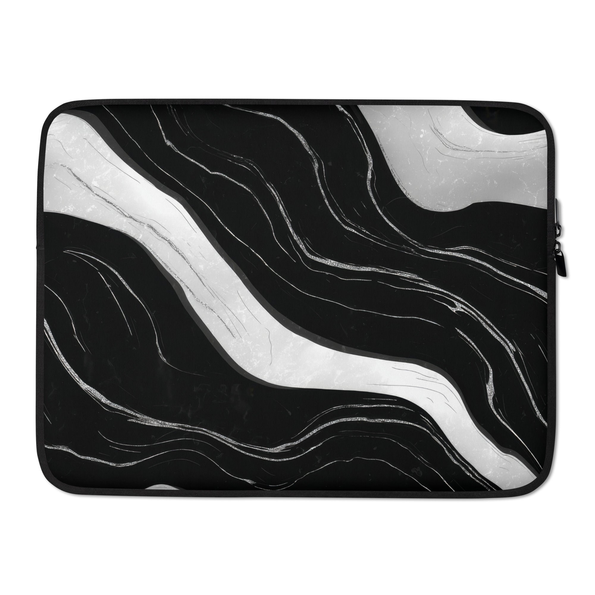 Silver Essence Laptop Sleeve-1