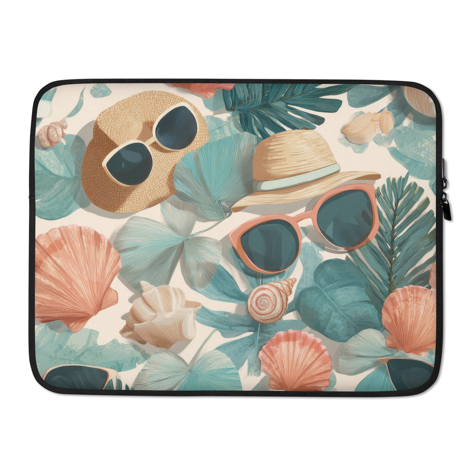 Beach Babe Laptop Sleeve-1