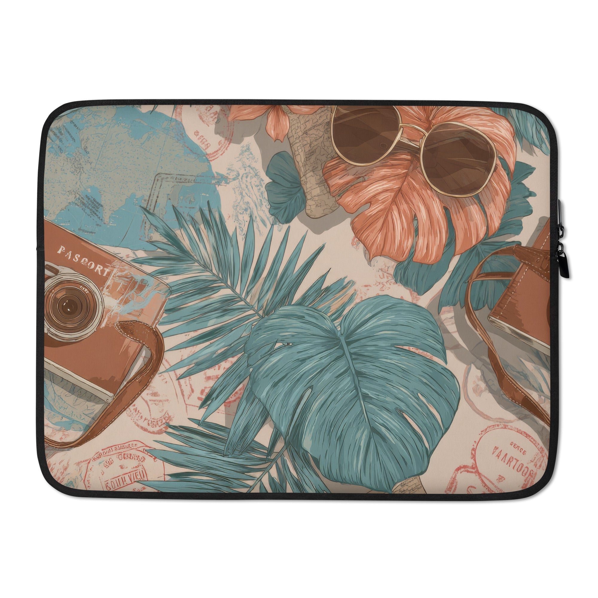 Travel chic Laptop Sleeve-1