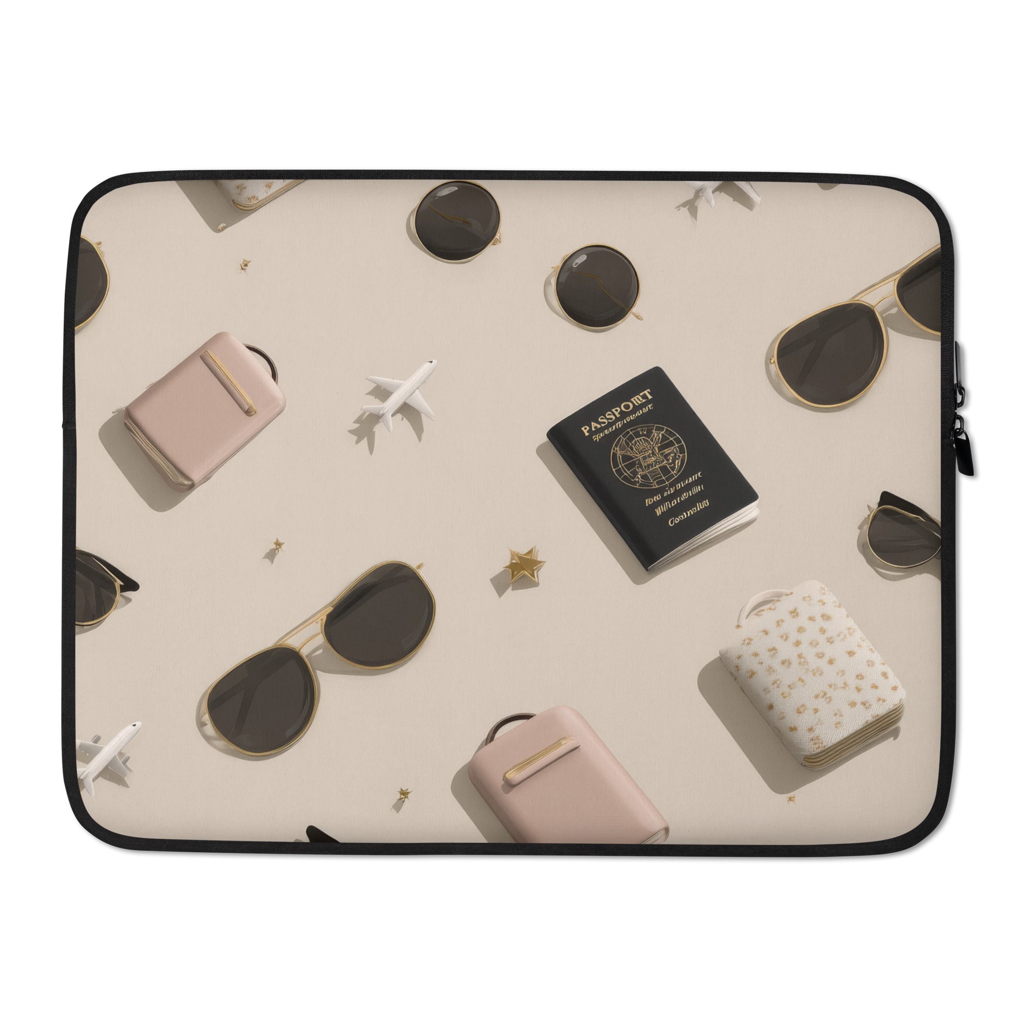 Tropical Passport Laptop Sleeve-1