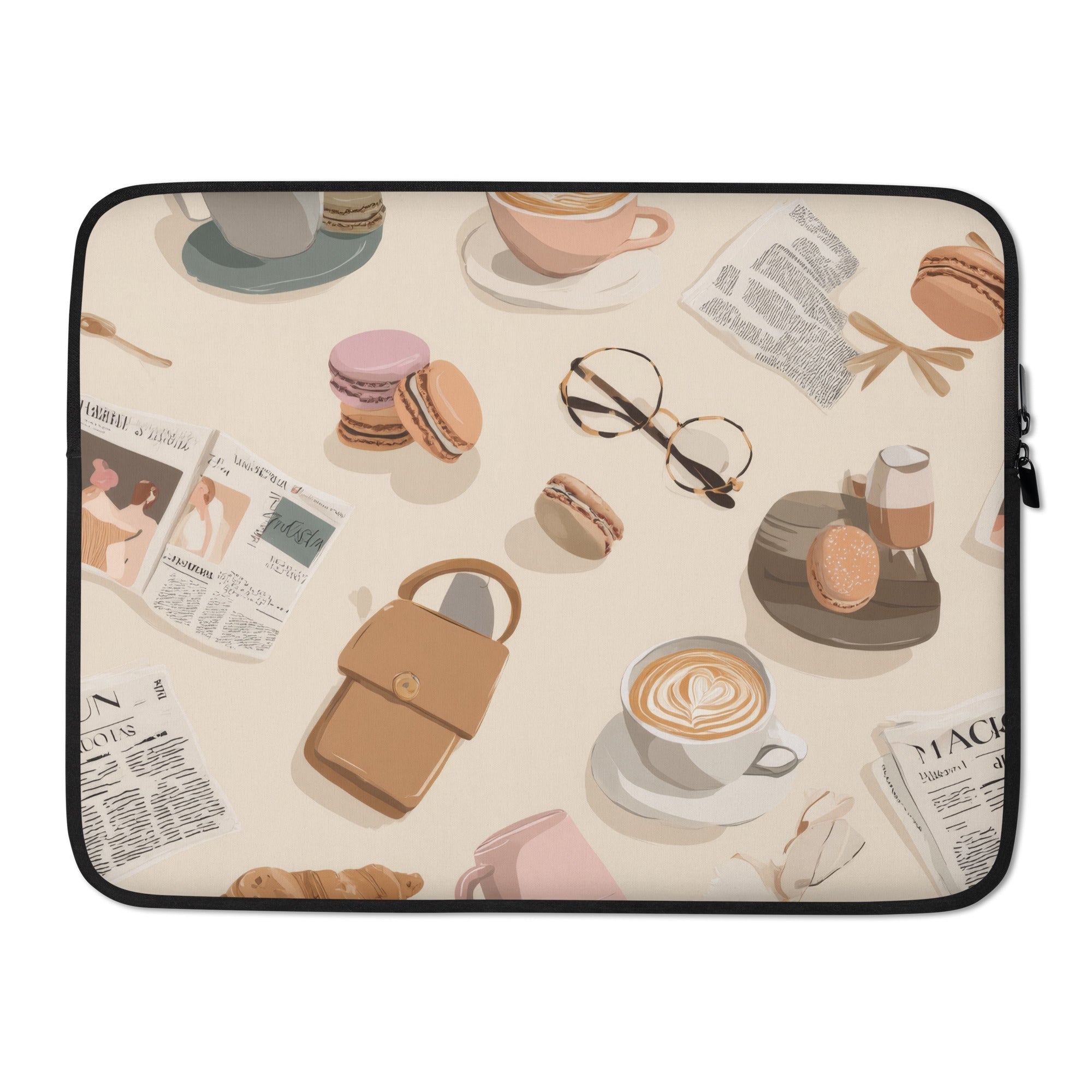Parisian Glam Laptop Sleeve-1