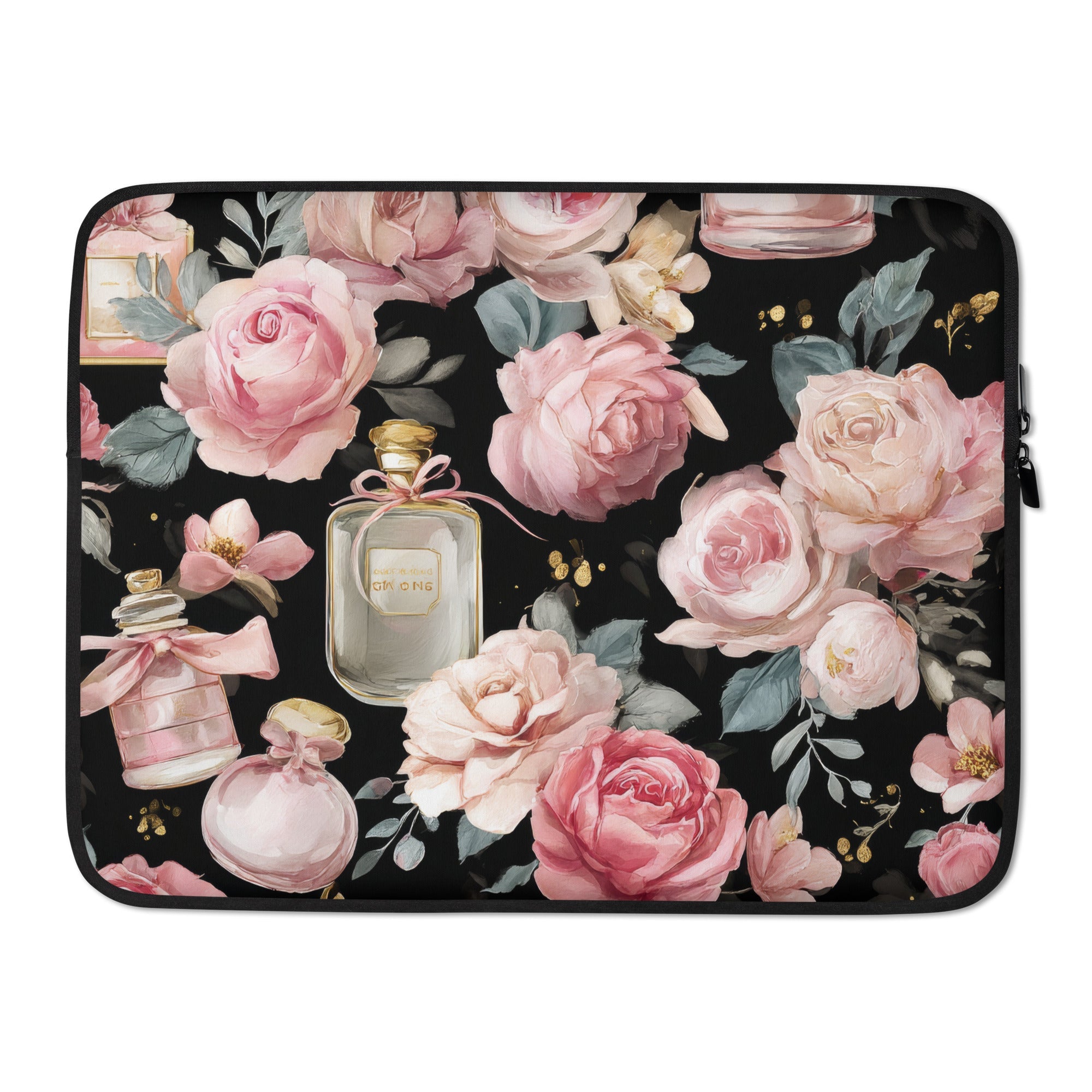 Roses et Mode Laptop Sleeve-1