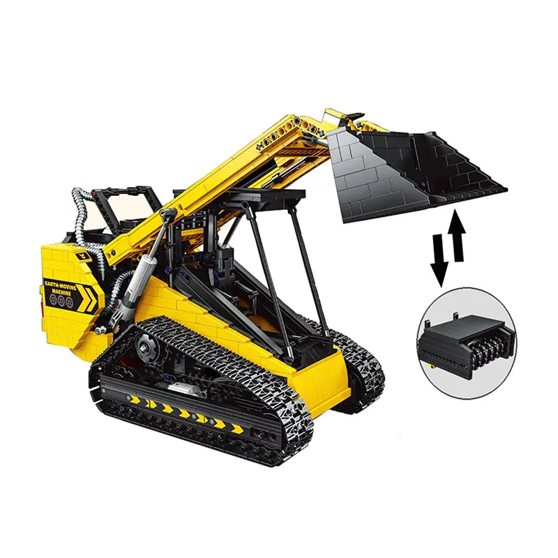 Remote Controlled Compact Track Loader 1800pcs-1