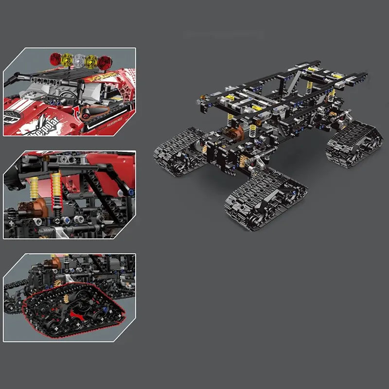 Remote Controlled Arctic Explorer 1380pcs-2