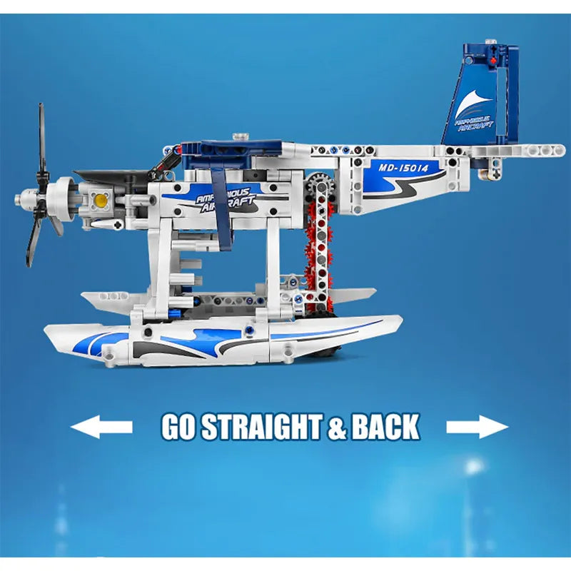 Remote Controlled Amphibious Plane 556pcs-1