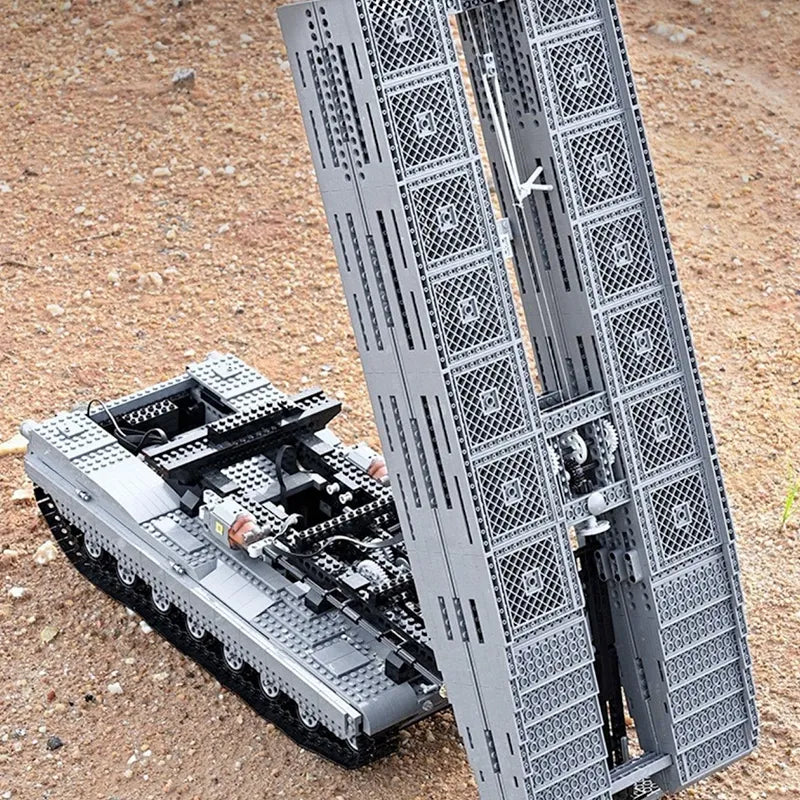 Remote Controlled Abrams Bridge Layer 2387pcs-4