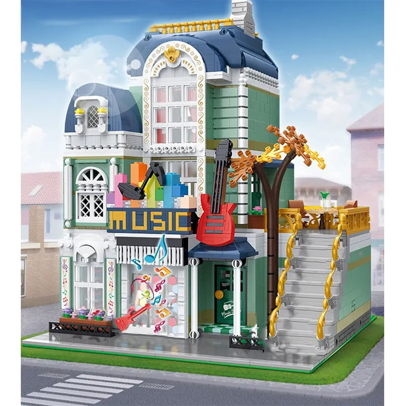 Music Store 3004pcs-1