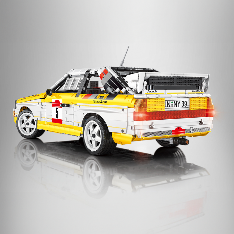 Audi Rally Quattro S1 Group B 1984 | 1:8 Scale 3886 pcs-2
