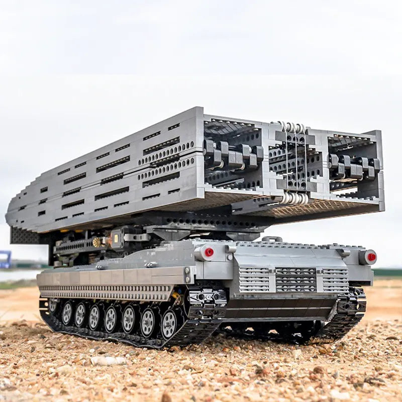 Remote Controlled Abrams Bridge Layer 2387pcs-3
